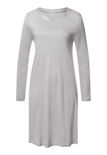Grand Central Round Neck Nightgown 100cm | Silver Vapor 77339-2652